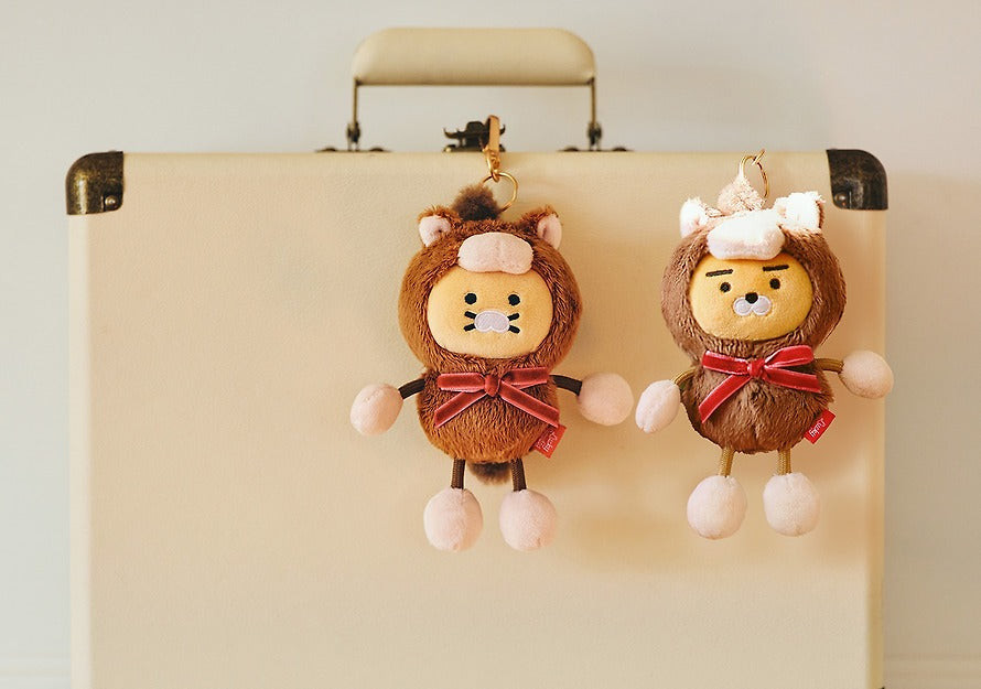 [KAKAO FRIENDS] Chunsik and Ryan Lucky Pony Day Plush Keyring