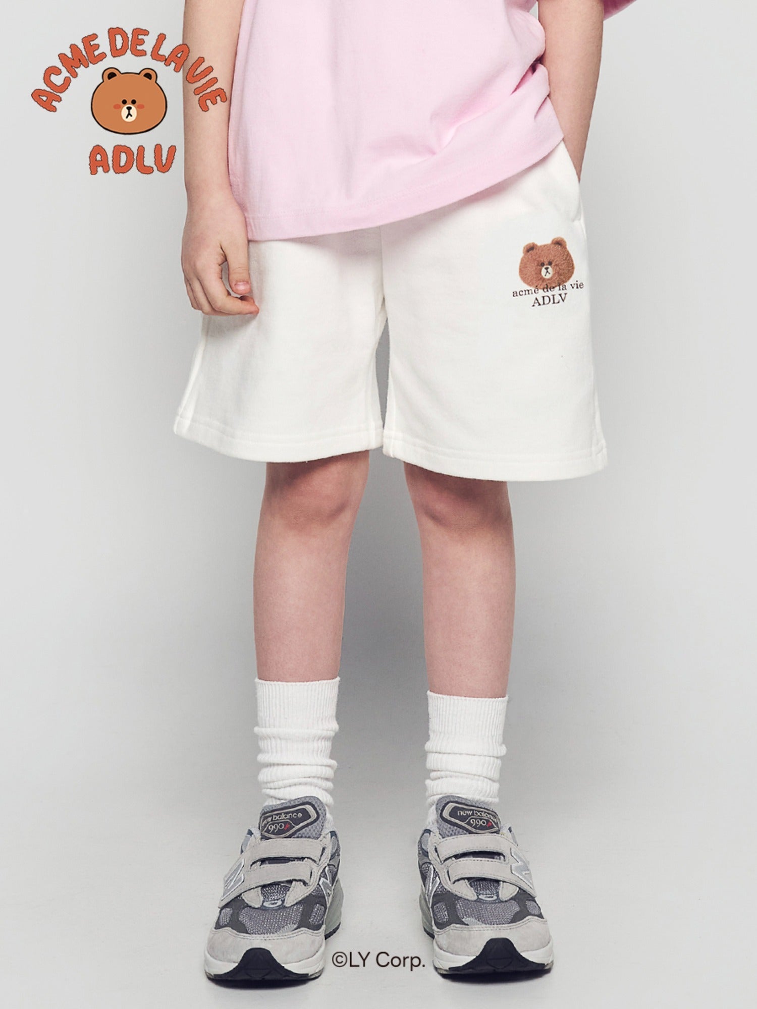 [LINE FRIEND]KIDS BASIC LINE FRIENDS SHORT PANTS