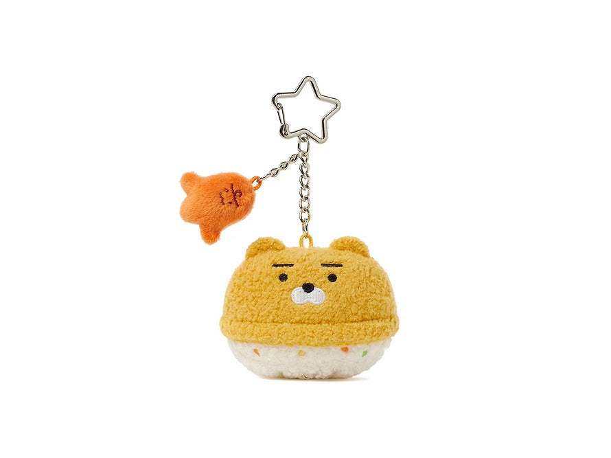 [KAKAO FRIENDS]  Frenz Steamed Rice Plush Keyring Chundorak Series