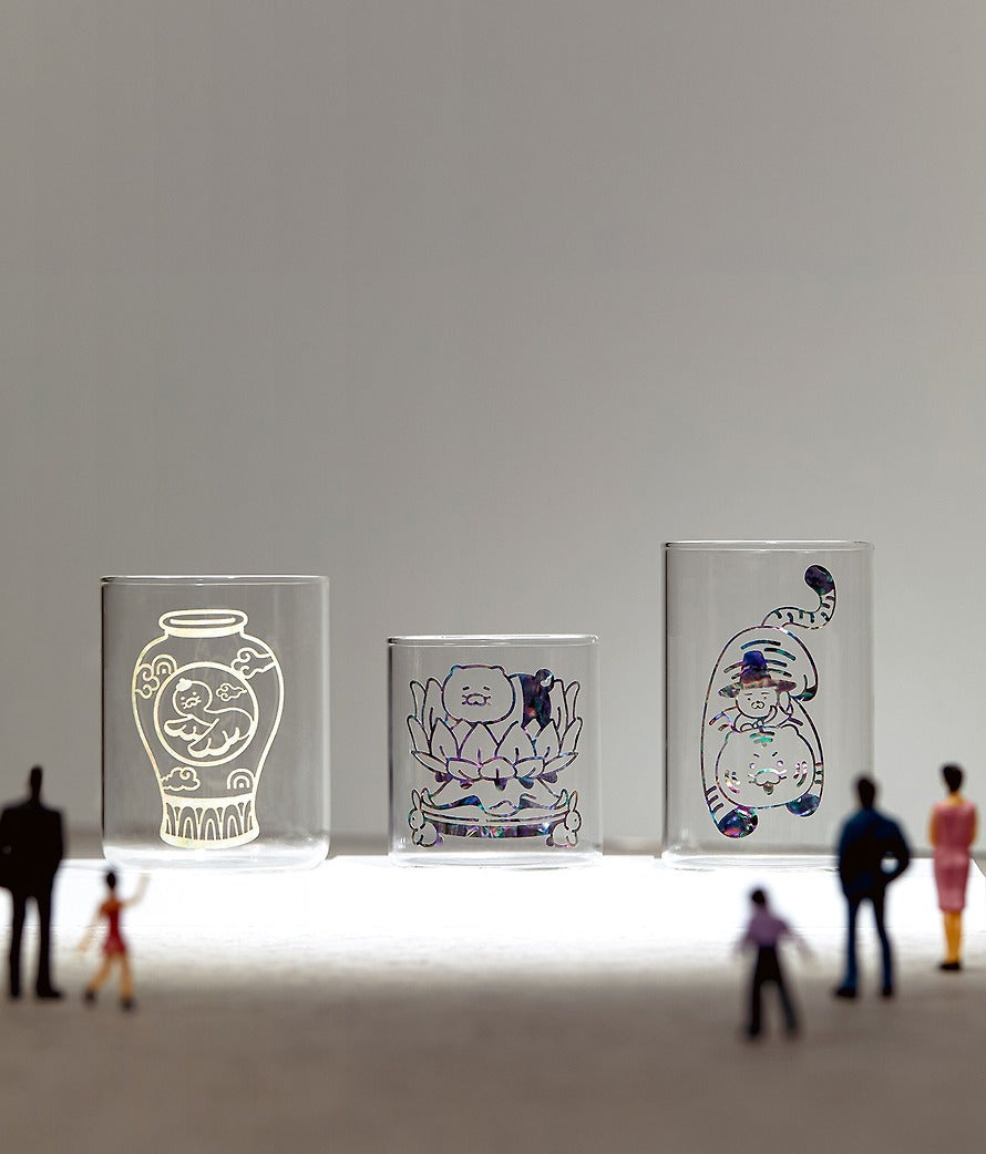 [KAKAO FRIENDS]Korean Traditional Mother of Pearl Sticker Collection Chunshik Ryan