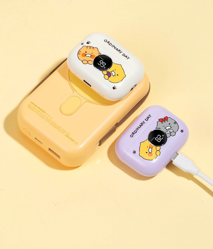 [KAKAO FRIENDS]Kakao Friends Choonsik Wireless Bluetooth Earbuds Ordinary Day Earphones