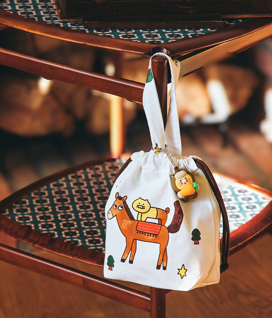 [KAKAO FRIENDS]Chunsik Lucky Pony Day Hidden Pouch Bag
