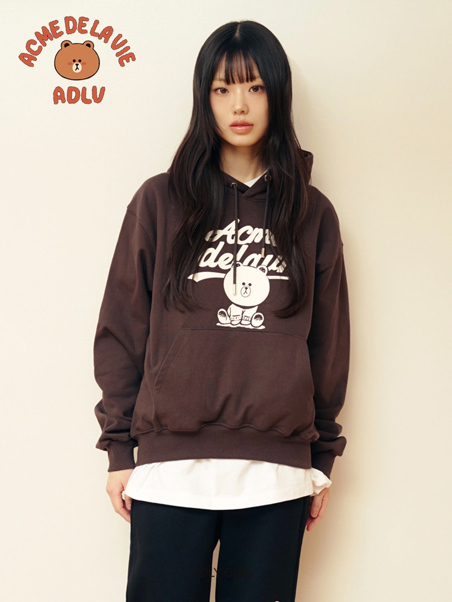 [LINE FRIEND]AUTHENTIC LINE FRIENDS HOODIE