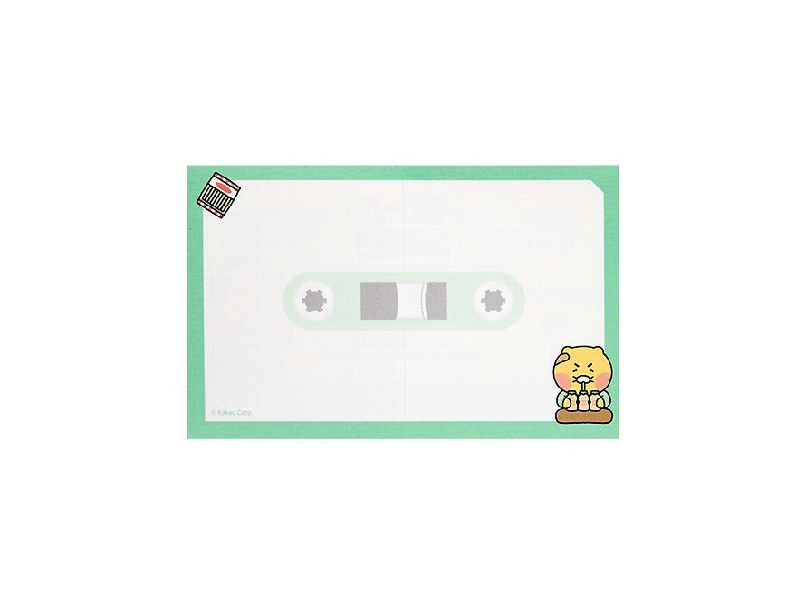 [KAKAO FRIENDS] Hoochoo Cassette Tape Memo Pad Chunshik