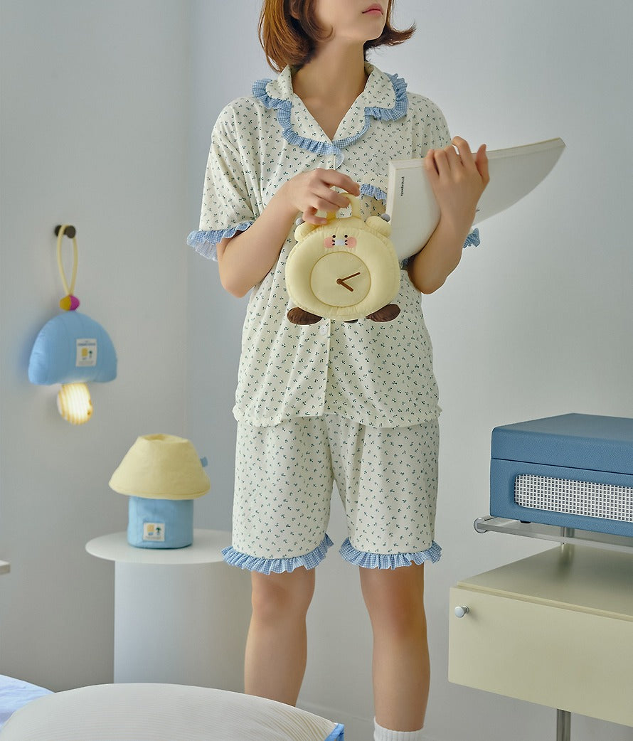 [KAKAO FRIENDS]CHOONHOUSE Cushion Clock Chunsik Edition