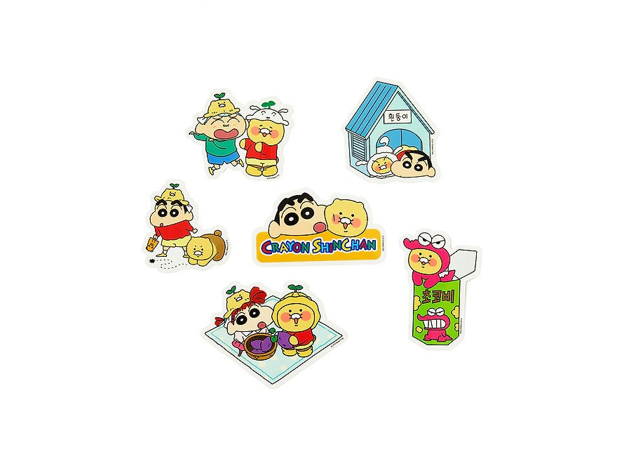 [KAKAO FRIENDS]rayon Shin-chan x Kakao Friends Deco Sticker Set