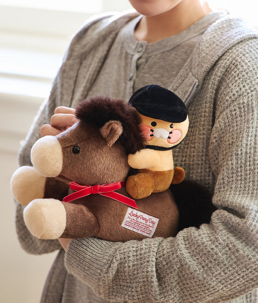 [KAKAO FRIENDS] Chunsik Lucky Pony Day Medium Plush Doll