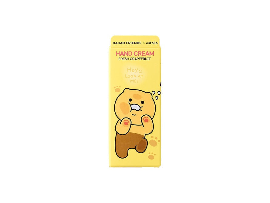 [KAKAO FRIENDS]Hand Cream Fresh Grapefruit and Clean Cotton Moisturizing Care