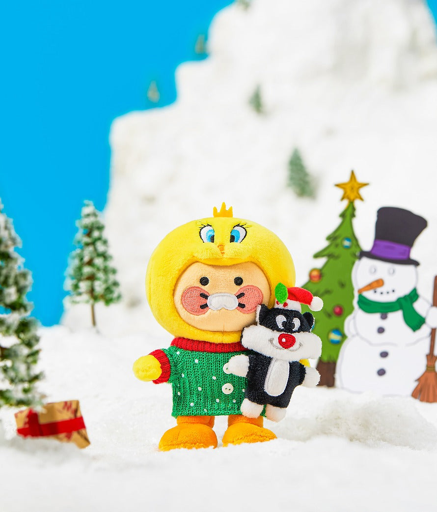 [KAKAO FRIENDS]Looney Tunes X Friends Tweety Plush Keyring