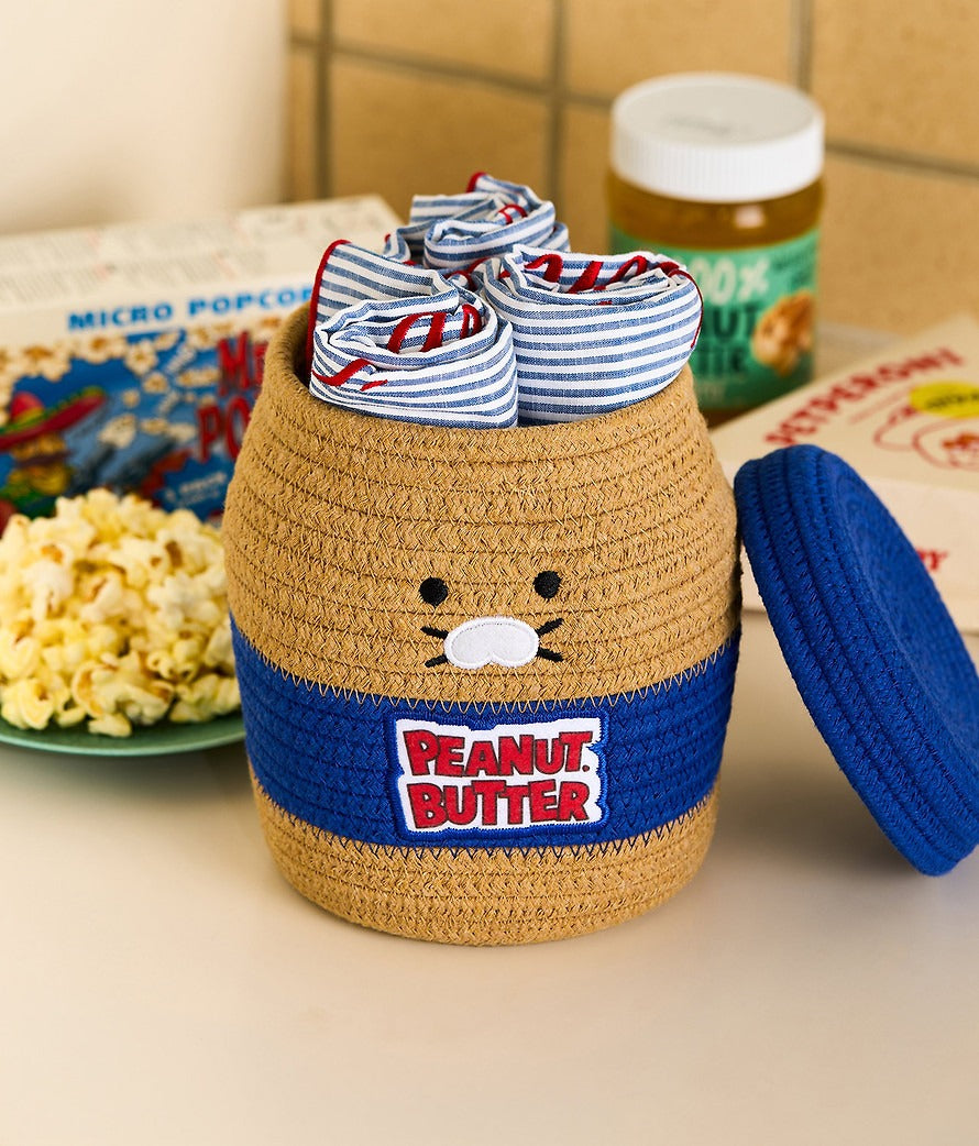 [KAKAO FRIENDS] Chunshik Grocery Market Peanut Butter Rope Basket