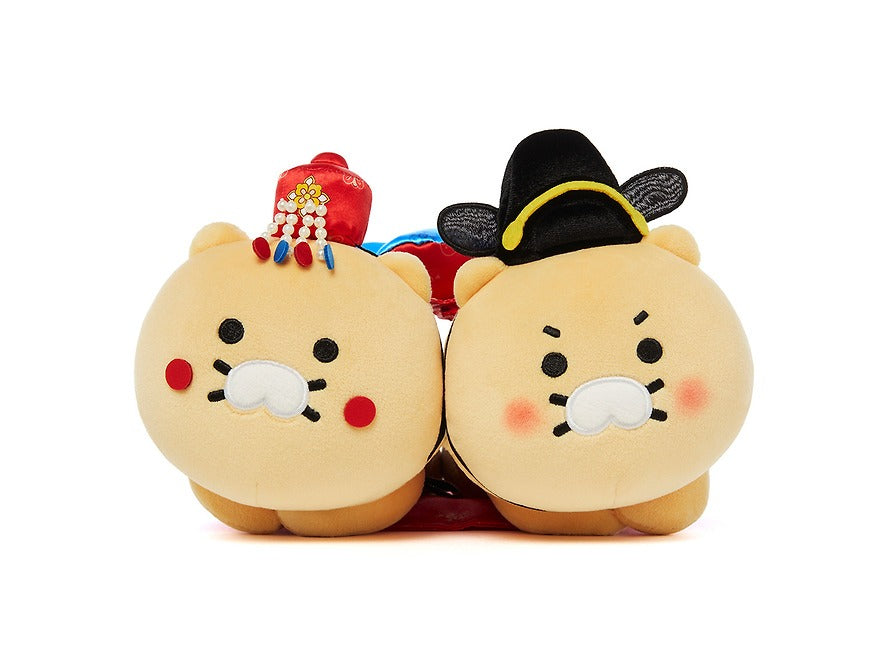 [KAKAO FRIENDS]Choonsik Traditional Wedding Plush Doll Set Korean Wedding Costume Plush