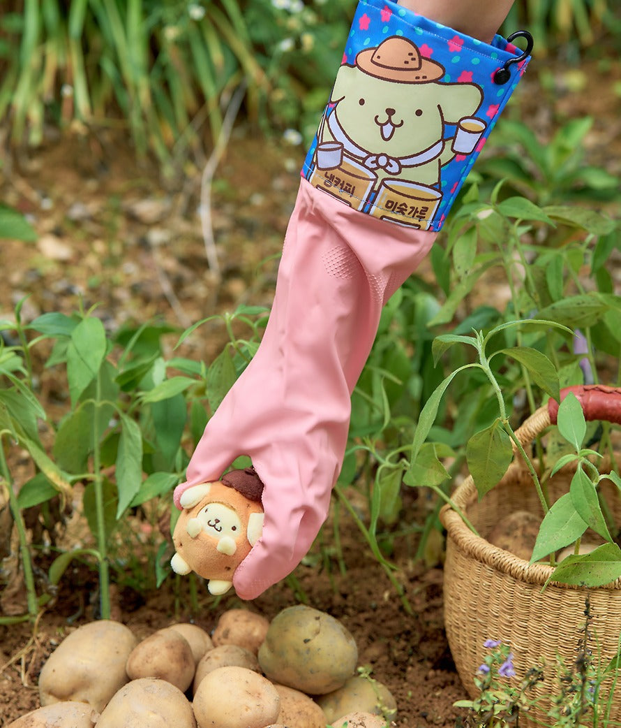 [KAKAO FRIENDS] Pompompurin x Kakao Friends Chunshik Rubber Gloves