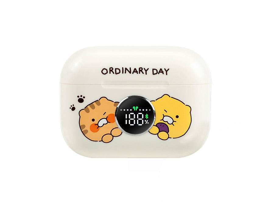 [KAKAO FRIENDS]Kakao Friends Choonsik Wireless Bluetooth Earbuds Ordinary Day Earphones