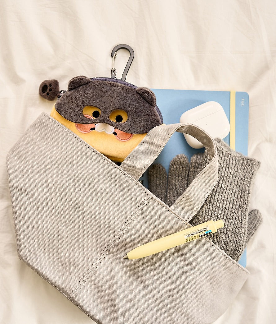 [KAKAO FRIENDS]Choonsik Doduk Series Half Face Zipper Pouch