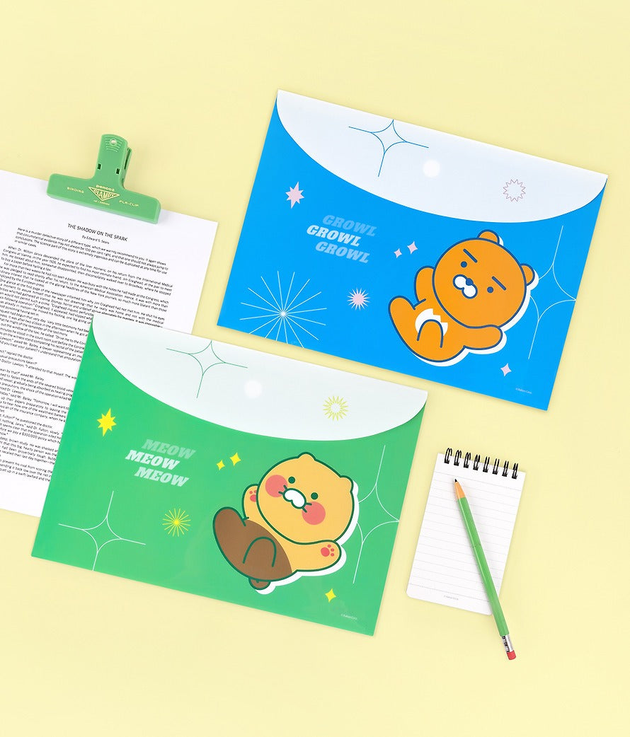 [KAKAO FRIENDS]Vivid Button File Pouch