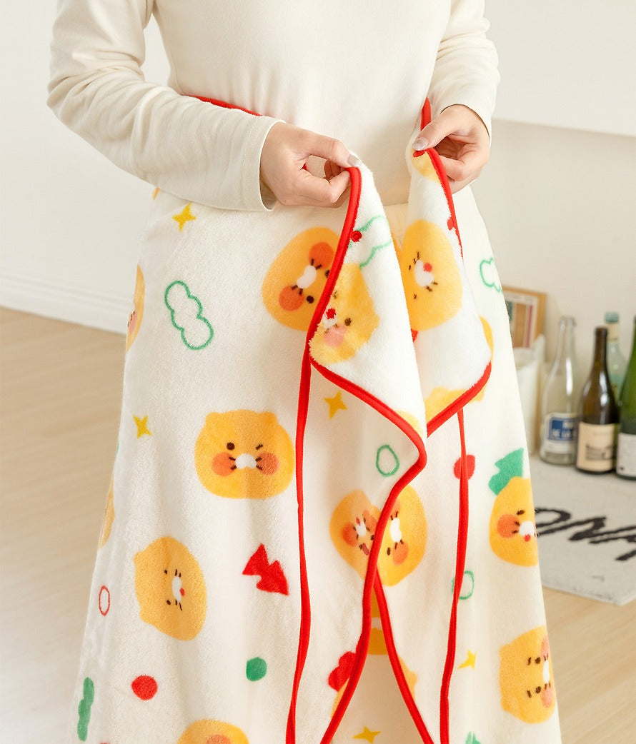 [KAKAO FRIENDS] Cozy Knee Blanket Chunsik/Ryan