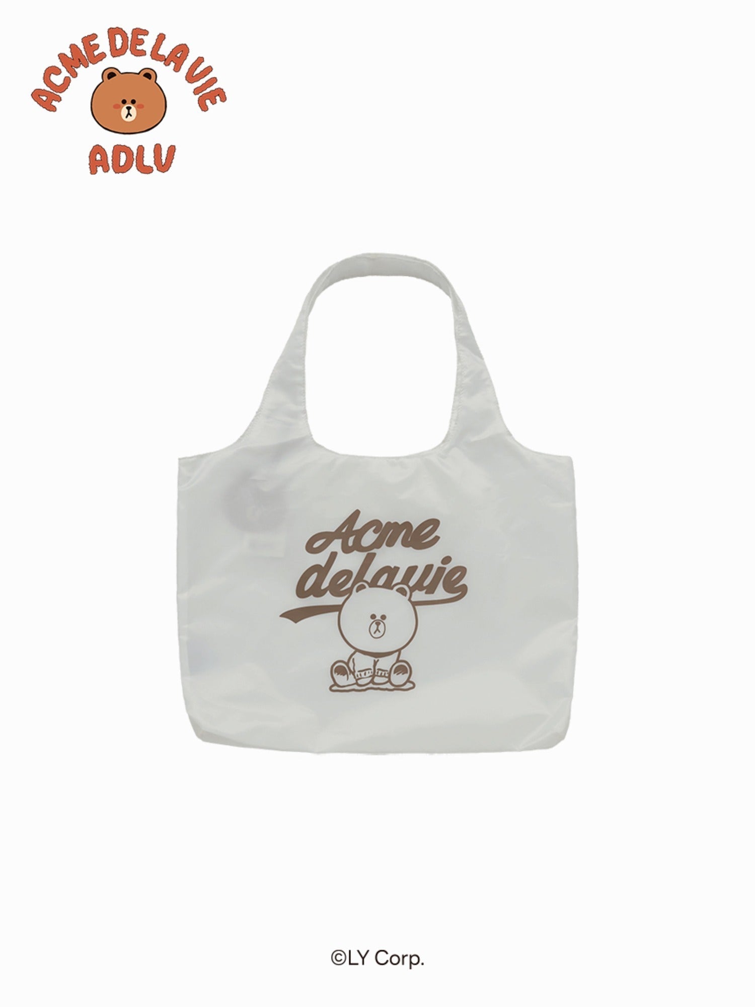 [LINE FRIEND]AUTHENTIC BROWN LINE FRIENDS SHOPPER BAG