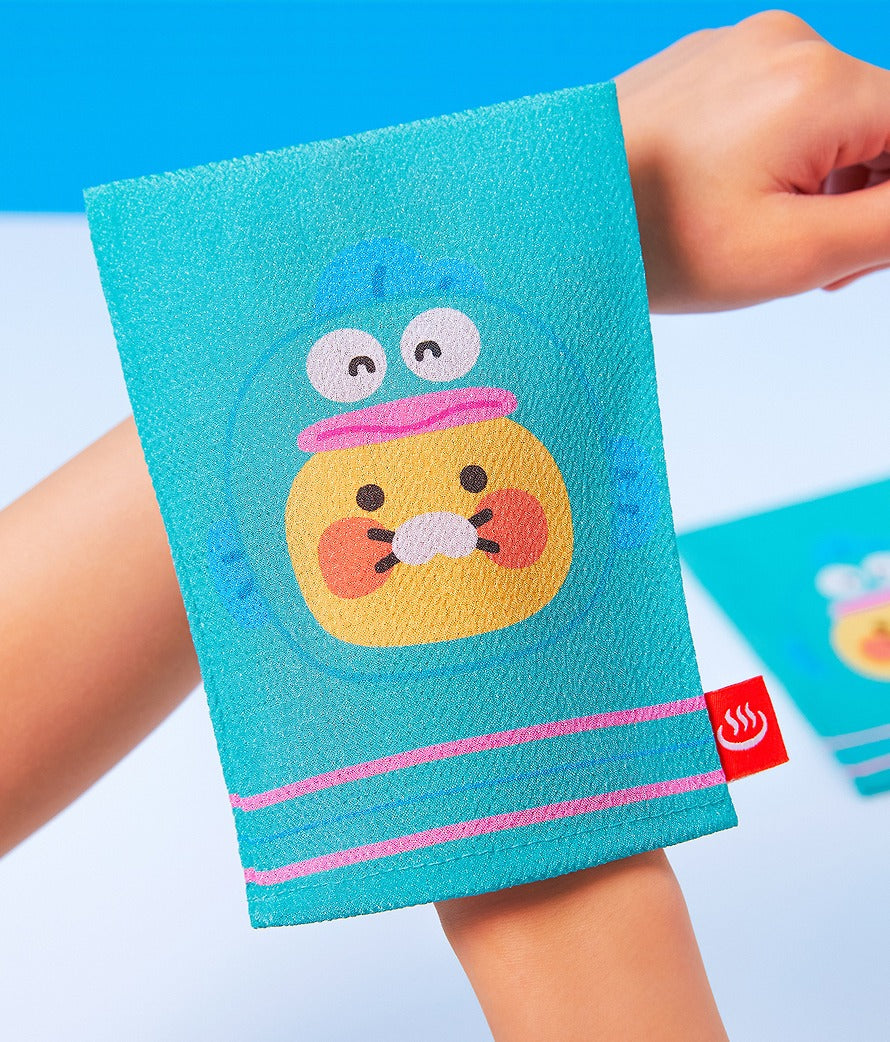 [KAKAO FRIENDS] × Hangyodon Korean Scrub Towel Set (2pcs, Chunsik Ver.)