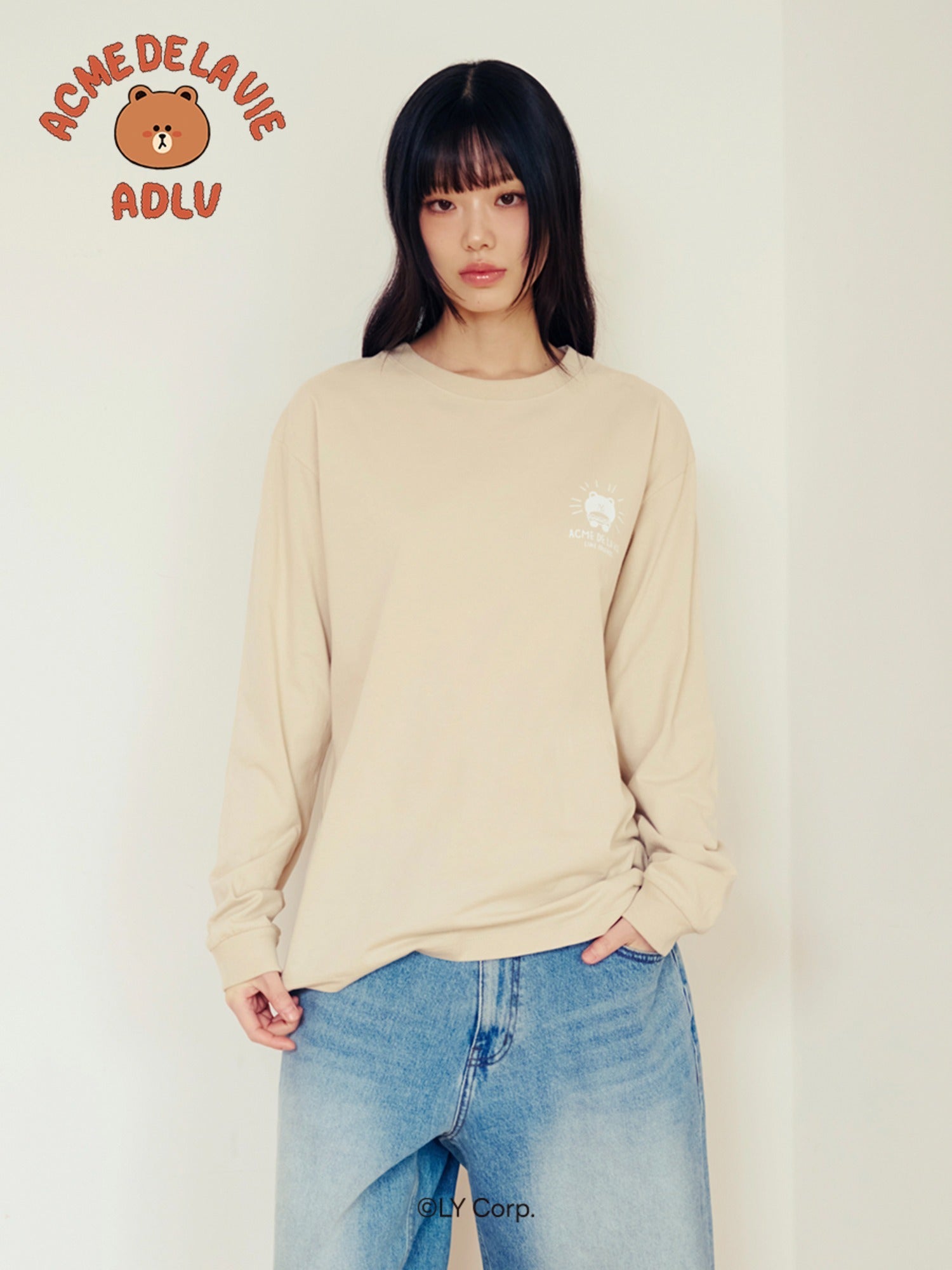 [LINE FRIEND]DAY OF LINE FRIENDS LONG SLEEVE T-SHIRT