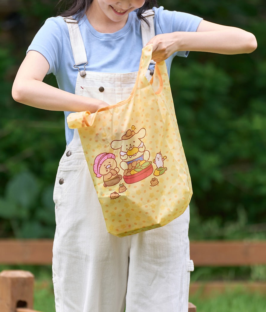 [KAKAO FRIENDS] Pompompurin x Kakao Friends Chunshik Eco Shopping Bag