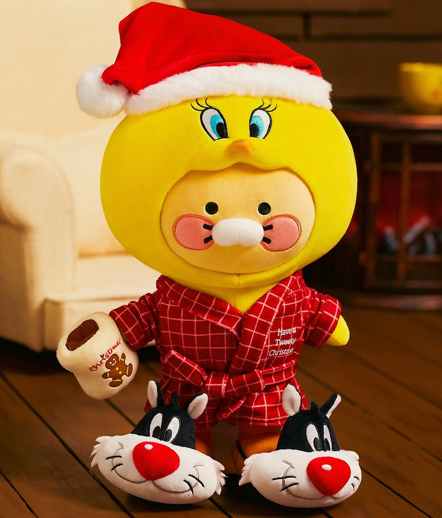 [KAKAO FRIENDS]Looney Tunes X Friends Tweety Plush Doll Baby Chunsik Edition