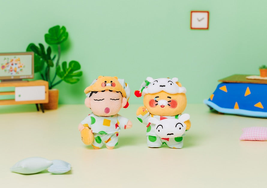 [KAKAO FRIENDS]Crayon Shin-chan x Kakao Friends Pajama Plush Keyring