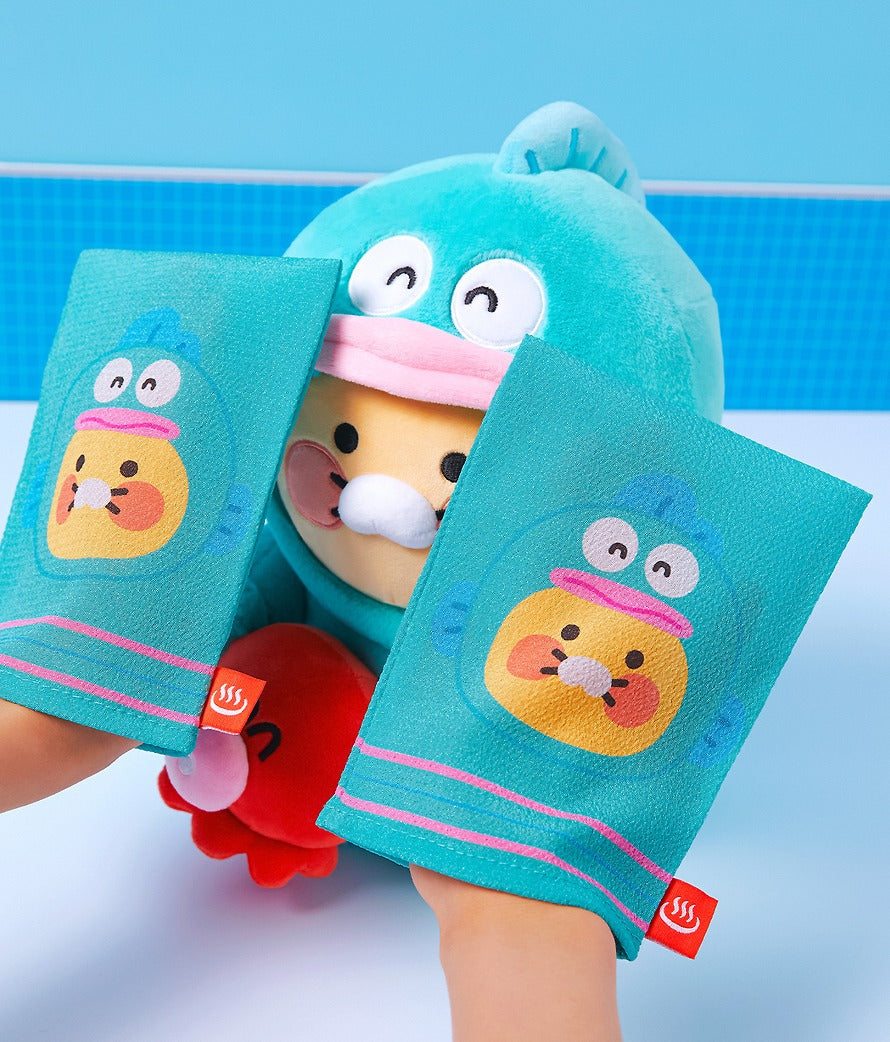 [KAKAO FRIENDS] × Hangyodon Korean Scrub Towel Set (2pcs, Chunsik Ver.)