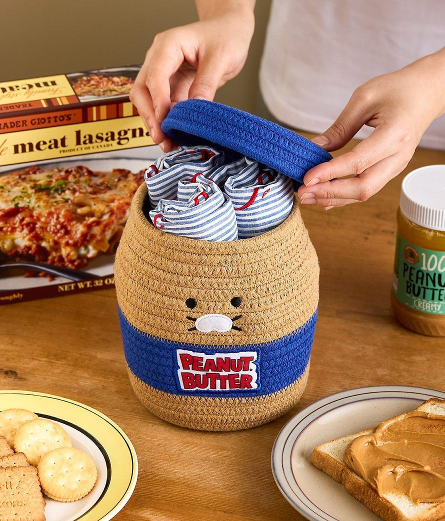 [KAKAO FRIENDS] Chunshik Grocery Market Peanut Butter Rope Basket