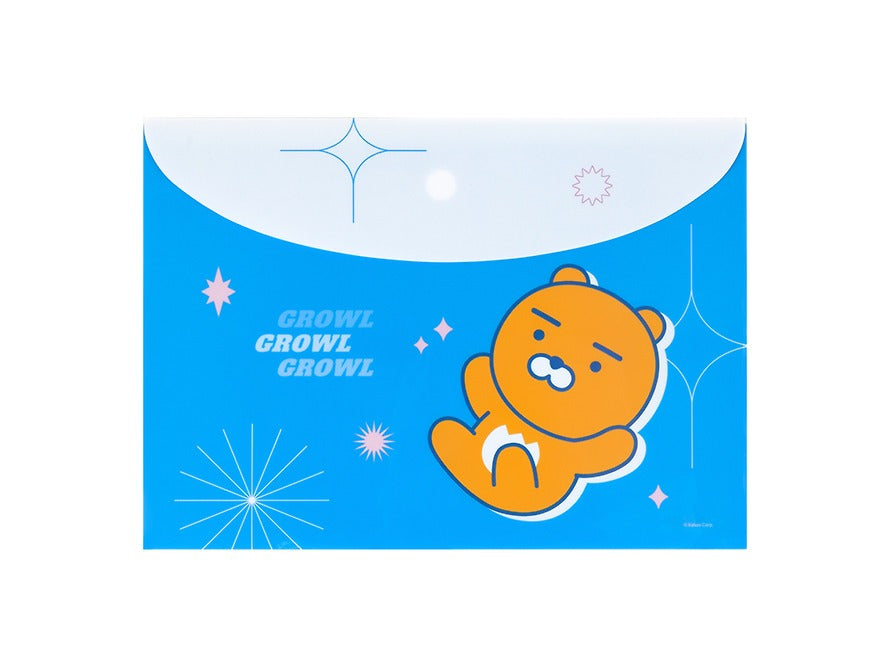 [KAKAO FRIENDS]Vivid Button File Pouch