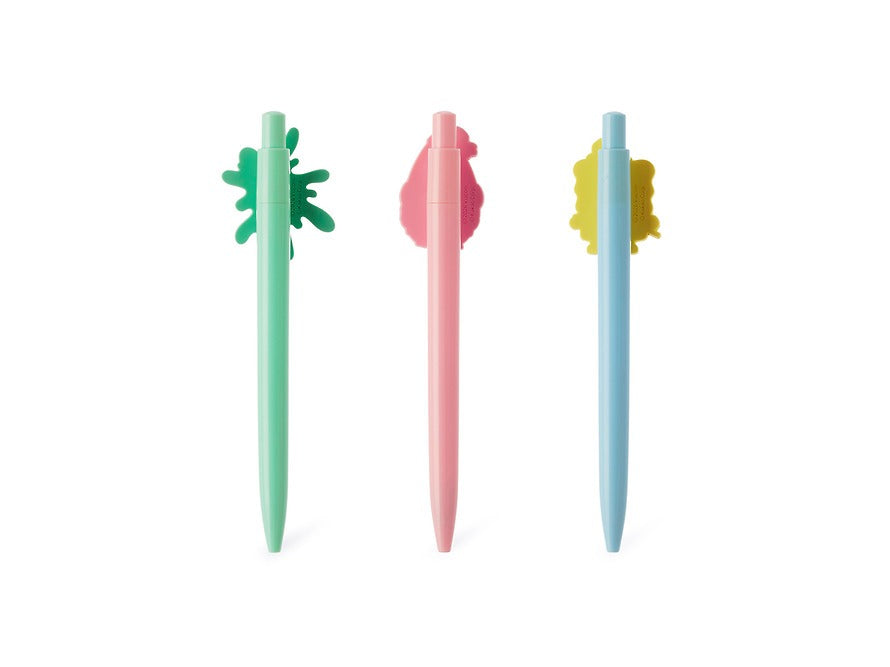 [KAKAO FRIENDS] x SpongeBob Gel Pen Set 3 Pack Stationery