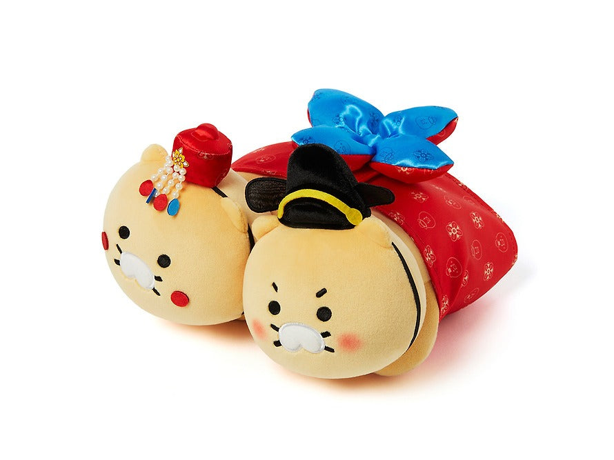 [KAKAO FRIENDS]Choonsik Traditional Wedding Plush Doll Set Korean Wedding Costume Plush