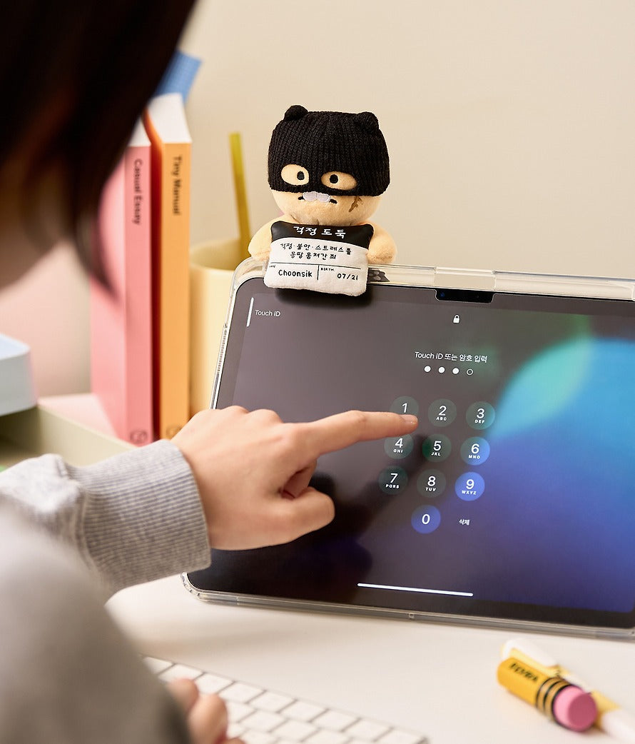 [KAKAO FRIENDS]Choonsik Doduk Series Mugshot Monitor Plush Doll