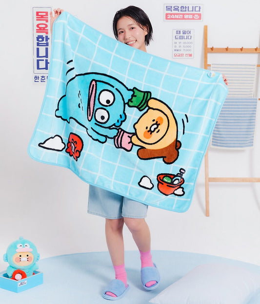 [KAKAO FRIENDS] × Hangyodon Soft Bath Towel (Chunsik Ver.)