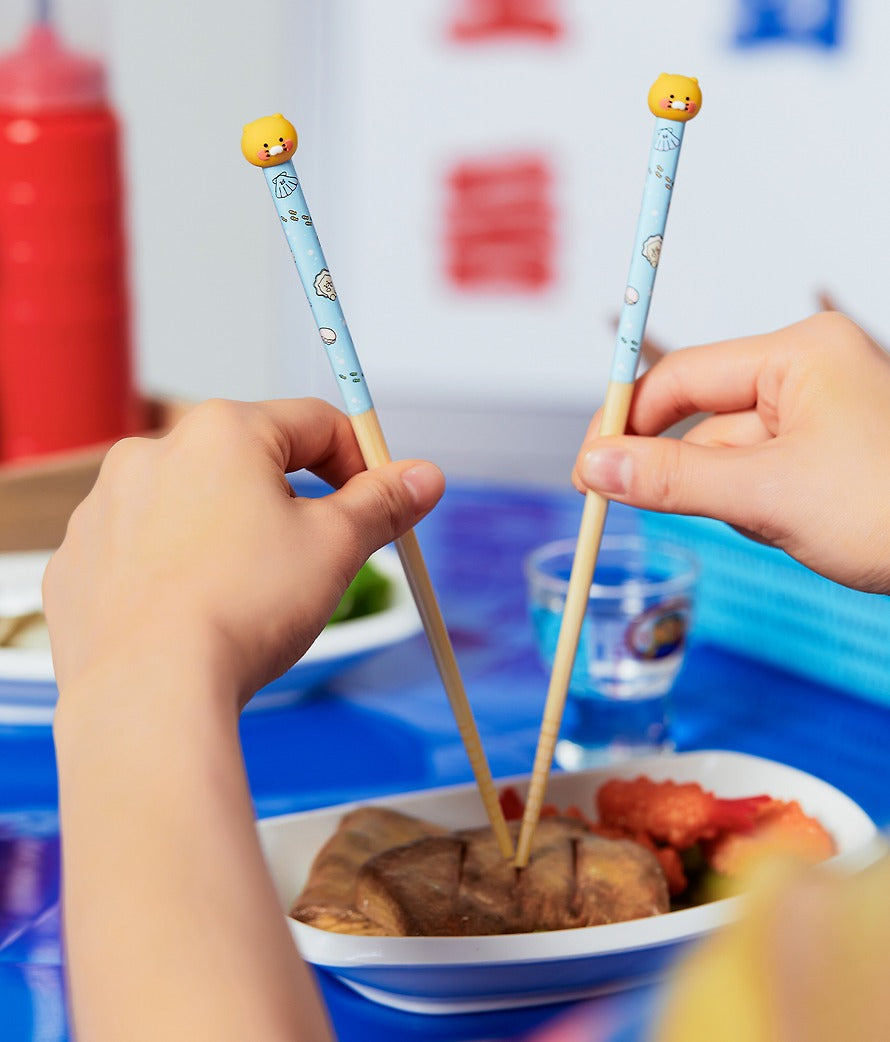 [KAKAO FRIENDS]Choonsik Figure Chopsticks Cute Character Chopstick Set