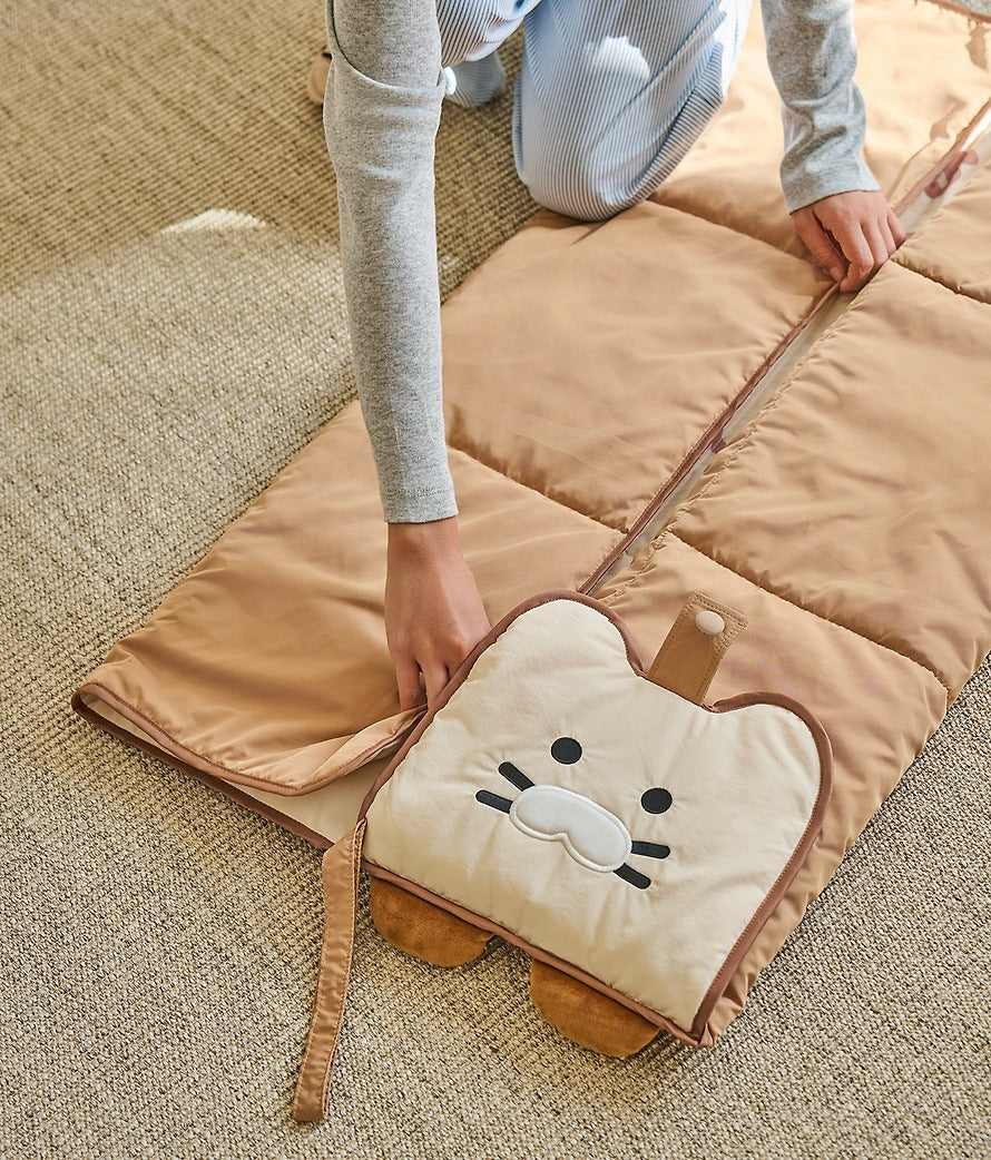 [KAKAO FRIENDS] Bread Foldable Quilted Blanket Chunsik