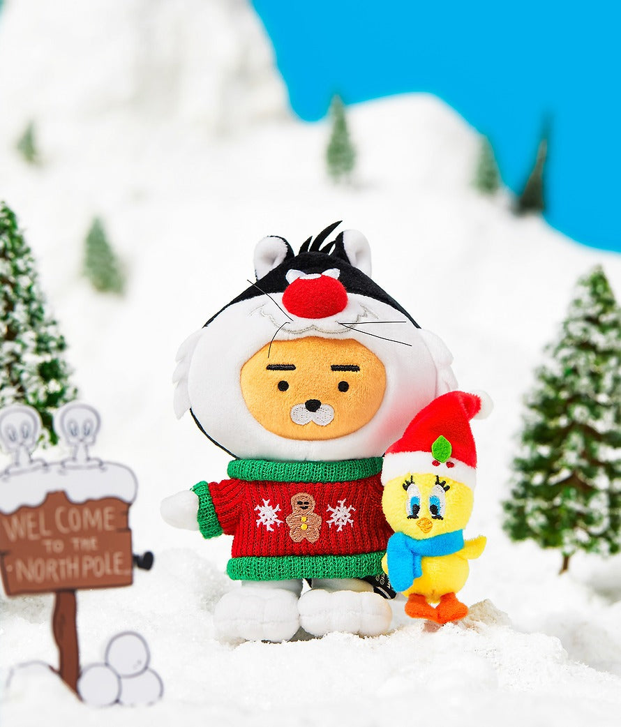 [KAKAO FRIENDS]Looney Tunes X Friends Tweety Plush Keyring