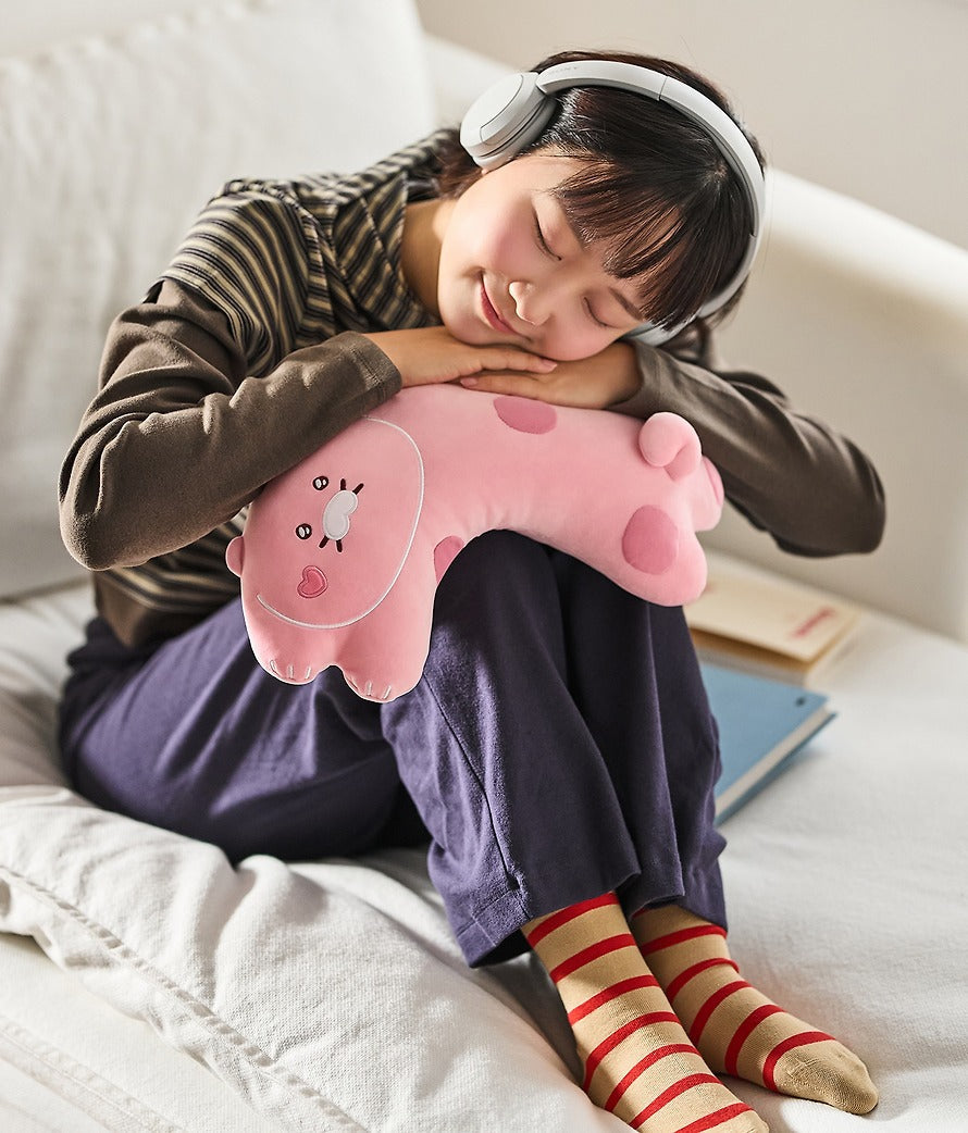 [KAKAO FRIENDS]Black Chunsik Sleep Hug Pillow Series