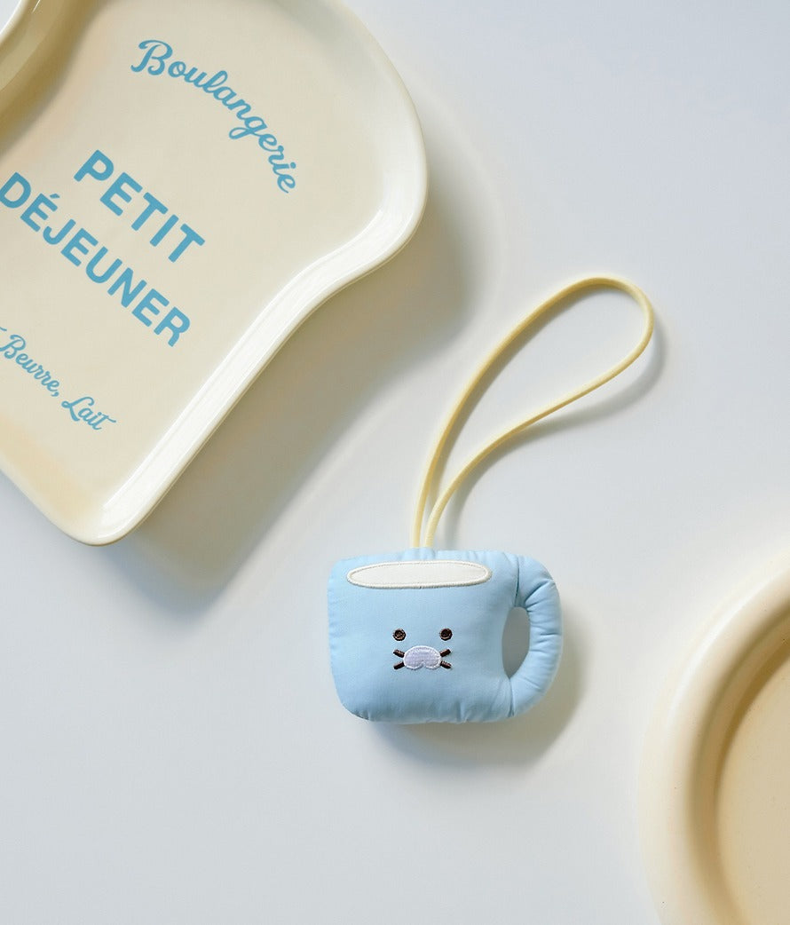 [KAKAO FRIENDS]CHOONHOUSE Cushion Keyring 2P Set Chunsik Edition