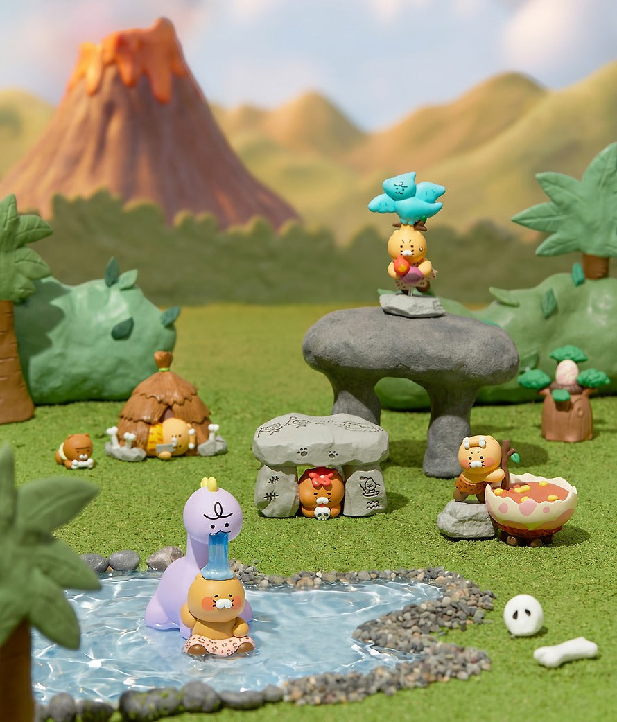 [KAKAO FRIENDS]Cave Age Figure Full Set Collection Pre Order Chunshik Ryan Apeach Jordy