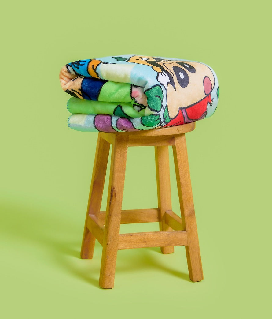 [KAKAO FRIENDS]Crayon Shin-chan x Kakao Friends Large Multi-Purpose Blanket