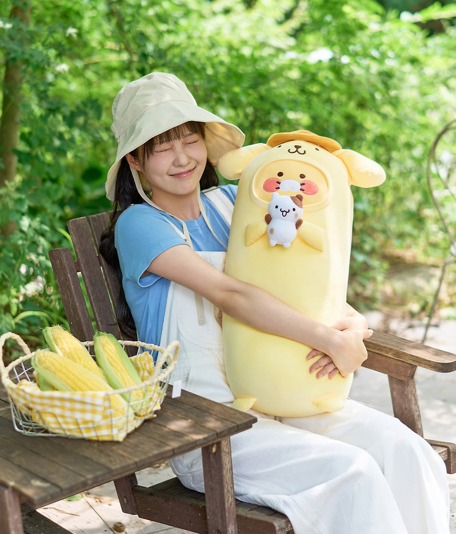 [KAKAO FRIENDS] Pompompurin x Kakao Friends Pompompurin Long Body Pillow Chunshik