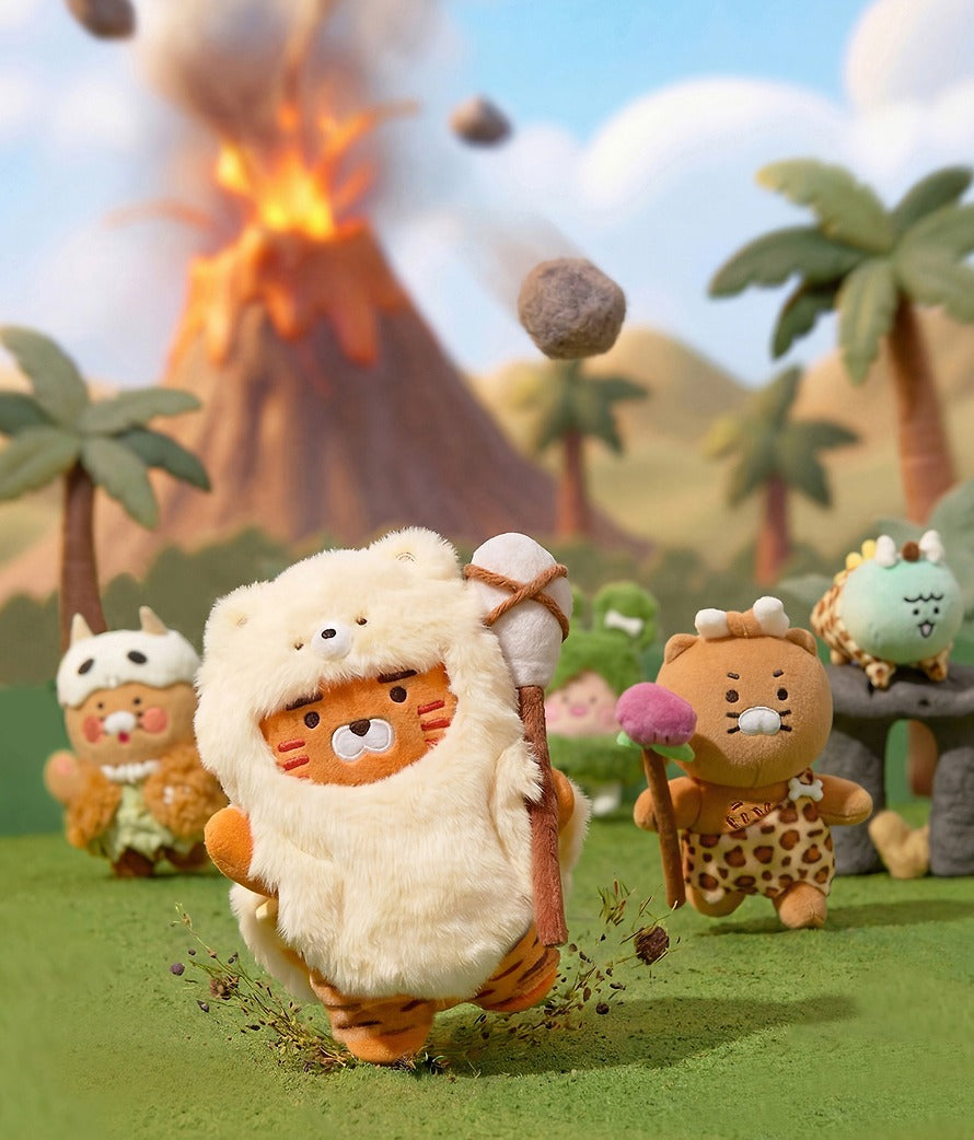 [KAKAO FRIENDS]Cave Age Plush Keyring Collection Chunshik Ryan Apeach Jordy