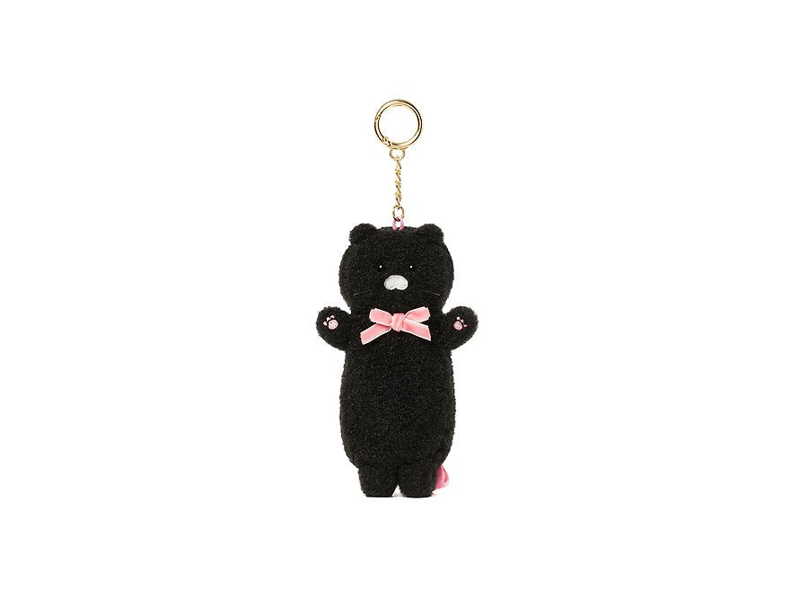 [KAKAO FRIENDS]Black Choonsik Lip Balm Case Keyring