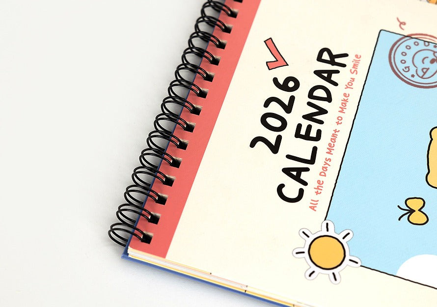 [KAKAO FRIENDS] Every Day 2026 Index Desk Calendar