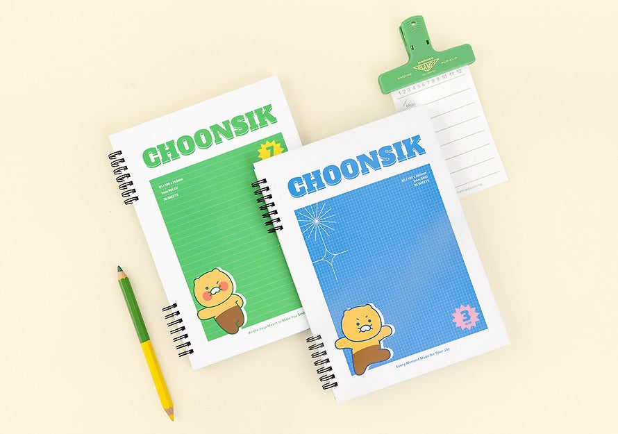 [KAKAO FRIENDS]Vivid Hard Cover Spiral Notebook