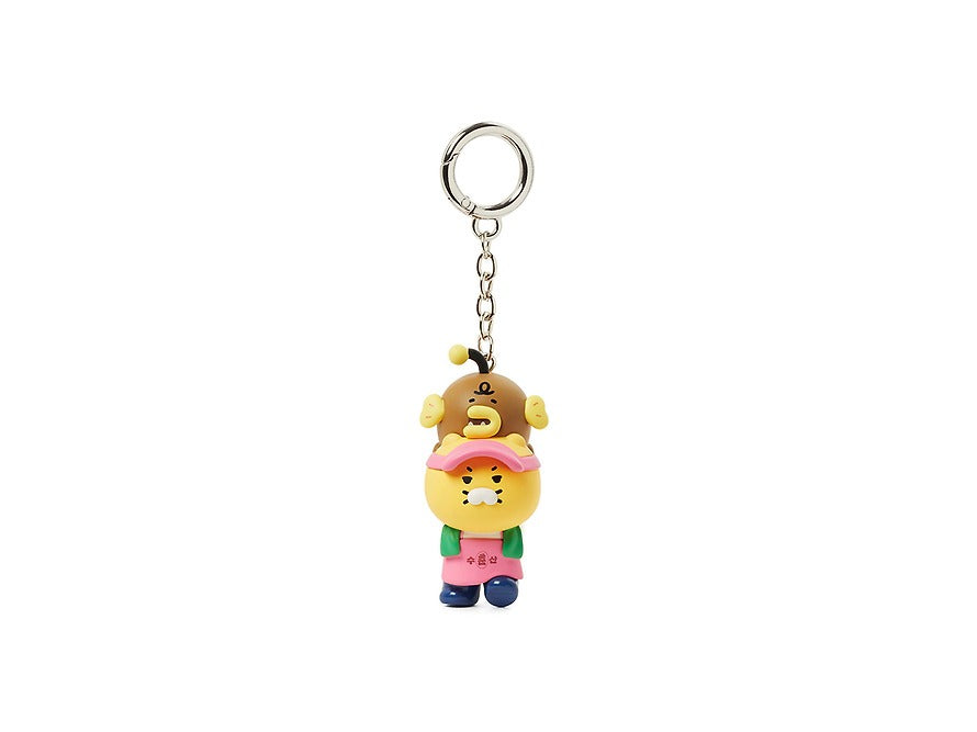 [KAKAO FRIENDS]Choonsik Seafood Market Figure Keychain Collection 4 Types