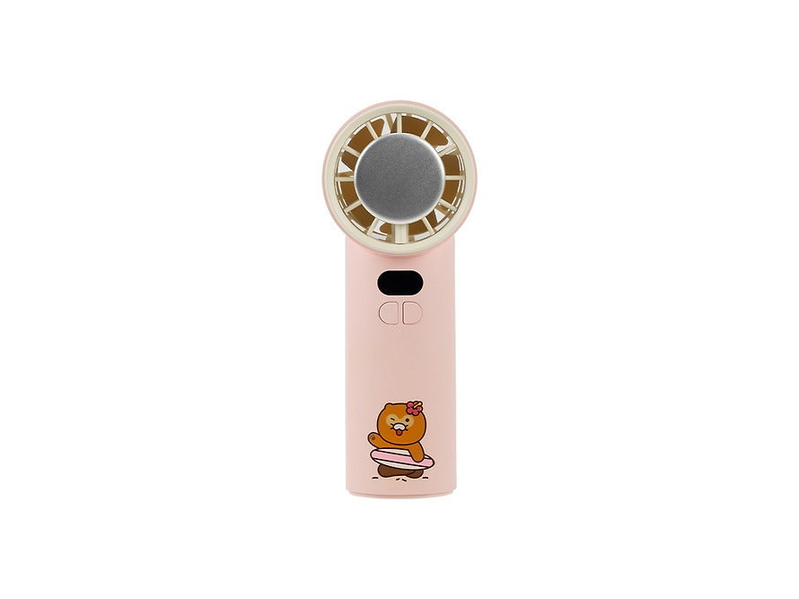 [KAKAO FRIENDS] Chunshik Pink Light Summer Cooling Handheld Fan