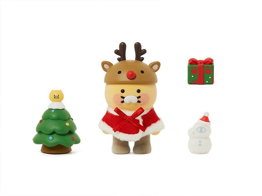 [KAKAO FRIENDS] OOTD Figure Decoration Set Christmas Chunsik