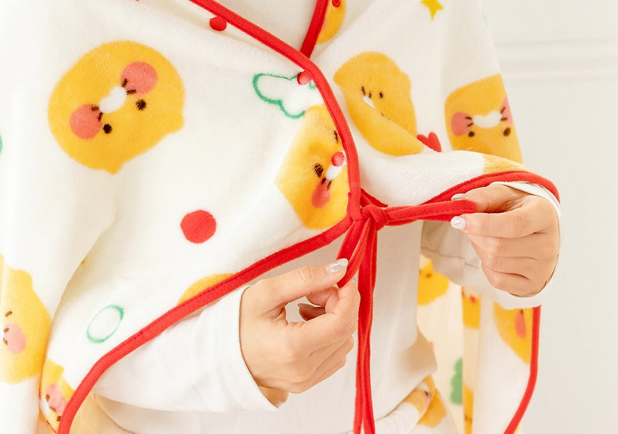 [KAKAO FRIENDS] Cozy Knee Blanket Chunsik/Ryan