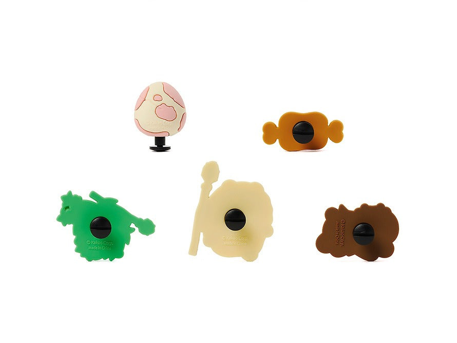 [KAKAO FRIENDS] Cave Age Silicone Charm Set Chunshik Ryan Apeach Jordy